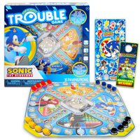 Juego De Mesa Sonic The Hedgehog Pop Up + Pegatinas Para Niños