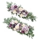 thumbnail image 2 of Guirnalda De Ratán De Rosas Artificiales Con Botín Floral Para Decoración De Bodas Y Banquetes, 2 of 3