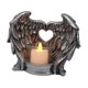 thumbnail image 5 of Vela De Ala De ángel Titular De La Luz De Té Colección De Quemadores De Aceite Decoración De Arte Gris, 5 of 5