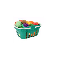 Genérico - Juguete De Corte De Cocina De Frutas Y Verduras 51 Piezas Multicolor