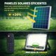 thumbnail image 4 of Foco Reflector Solar LED 3000W Exterior  + Panel Solar + Control Remoto IP67, 4 of 7