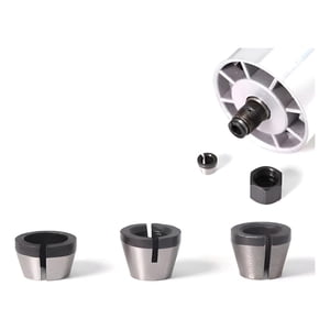 Genérica - Set 3 Adaptadores Broca Collet Tipo Cono Taladro Precisión