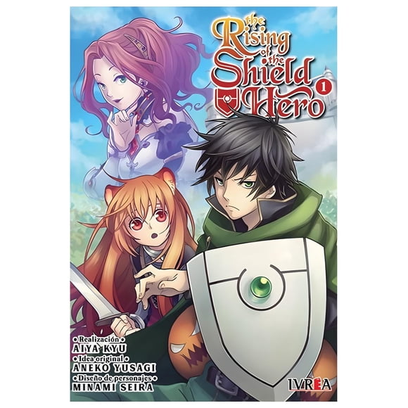 Manga The Rising of the Shield Hero 01 Ivrea Argentina