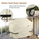 thumbnail image 3 of Funda NettyPro Gas para barbacoa, 142 cm, impermeable, 600D, color beige, 3 of 6