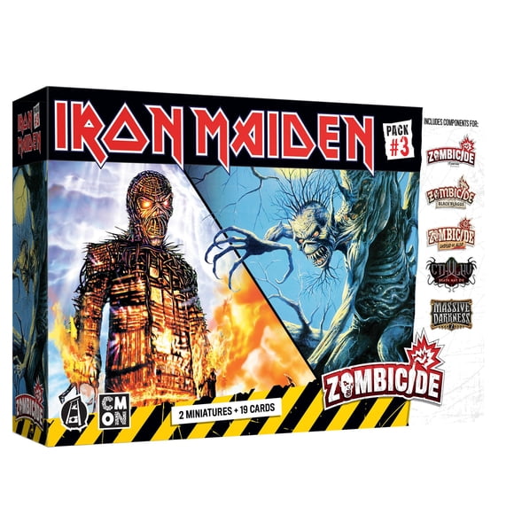 Juego de mesa CMON Zombicide Iron Maiden Pack 3 Miniatures