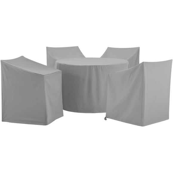 Juego de Fundas para Muebles de Patio Crosley Furniture Impermeables Gris