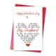 thumbnail image 1 of Tarjeta romántica de San Valentín LYMEQING en forma de corazón para marido, 1 of 6