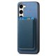thumbnail image 5 of Funda de Cuero Magnética con Tarjetero para Samsung Galaxy S23 Plus Cubierta Delgada Azul, 5 of 5