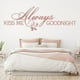 thumbnail image 2 of Decomural Always Kiss Me Goodnight Love WS-17038, 2 of 2
