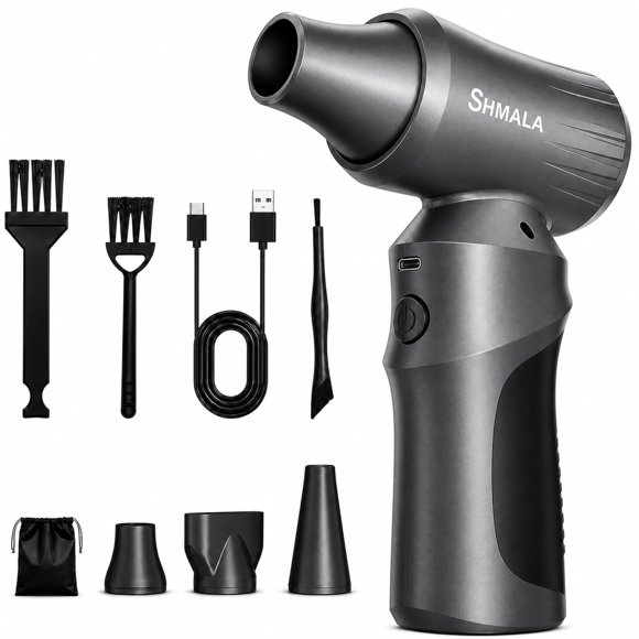 Soplador de Aire SHMALA Inalámbrico 300,000 RPM 3 Velocidades