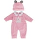 thumbnail image 1 of Ropa para muñecas Reborn Babeside con estampado de conejitos, 43 a 56 cm, 1 of 3