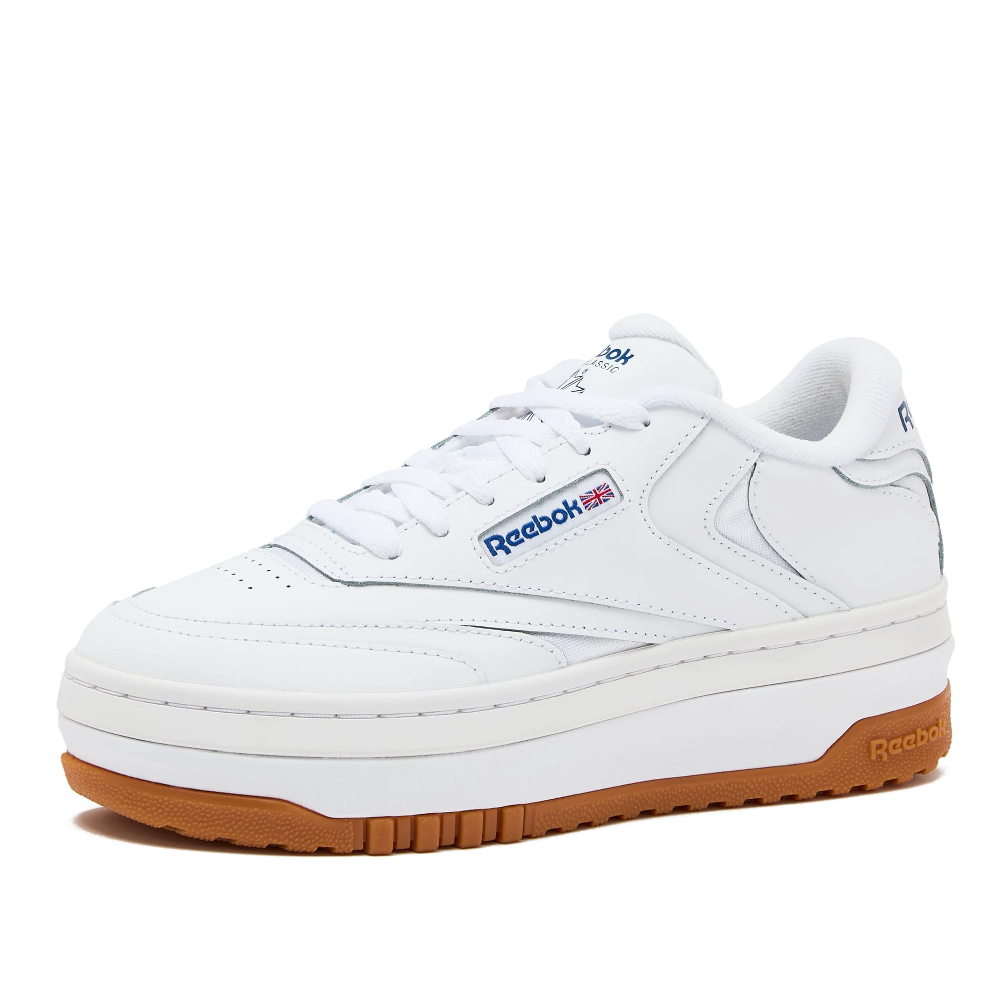 Zapatillas Reebok Club C Extra Platform Para Mujer Blancas, Talla 5-11