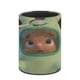 thumbnail image 3 of Pookoo-theme Cylinder Pen Holder Pencil Organizer with Flannel Lining PVC Leather Material Cardboard Base for study work 10*8CM, 3 of 6