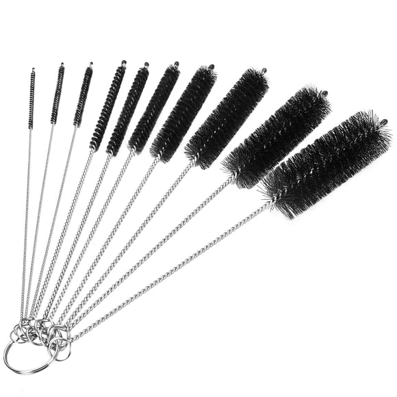Set de 10 cepillos de limpieza para tubos CiaraQ de nylon, 8"