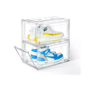 Genérico - Caja Organizadora Transparente Apilable Para Zapatos