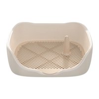 Ioensy - Inodoro Para Perros Inodoro Para Mascotas Bandeja Para Ir Al Baño De Interior Bandeja Para Ir Al Baño De Entrenamiento Para Cachorros De Interior Blanco Grande