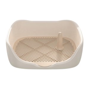 Ioensy - Inodoro Para Perros Inodoro Para Mascotas Bandeja Para Ir Al Baño De Interior Bandeja Para Ir Al Baño De Entrenamiento Para Cachorros De Interior Blanco Grande