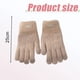 thumbnail image 4 of Guantes De Lana De Punto De Invierno Para Mujeres Estudiantes Ciclismo Guantes Gruesos Cálidos De Doble Pantalla Táctil, 4 of 4