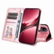 thumbnail image 4 of Funda tipo cartera FOXDOCK para Vivo V50 Lite , diseño girasol en relieve, cuero PU, cierre magnético, soporte y tarjetero, 4 of 5