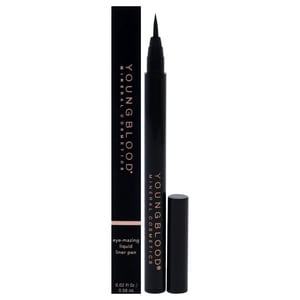 Youngblood - Lápiz Delineador Líquido Eye-Mazing - Noir De Para Mujeres - Delineador De Ojos De 0.02 Oz