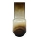 thumbnail image 2 of Florero Decorativo De Vidrio Cristal Con Diseño Tonos Café, 2 of 8