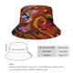 thumbnail image 2 of Sombrero Bucket Desmarcar Dragón Americano Jake Long Negro/Blanco, 2 of 6