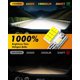 thumbnail image 4 of Bombilla LED Termitor 9005 6500K Impermeable - Pack de 2, 4 of 7