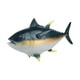thumbnail image 3 of Modelo De Figuras De Animales De Peces Realistas Modelo De Atún De Simulación Para Niñas Y Niños Amarillo, 3 of 5
