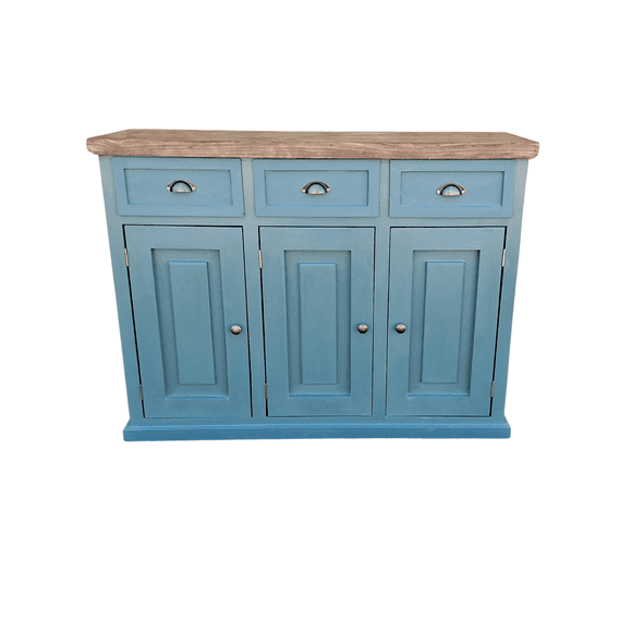 Buffet Rustico Bari 120 Bicolor Verde