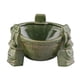thumbnail image 3 of Cuenco De Cerámica Para Ponchar, Diseño De Tres Patas, Tazas Tiki, Taza Para Beber Para Bar, Hogar, Verde, 3 of 5