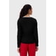 thumbnail image 3 of Polera Mujer Rib Escote Cruzado Negro, 3 of 4