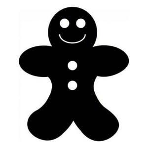 Rienda Libre Graphics - Decomural Gingerbread Man Kitchen Cafe Ws-40845