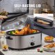 thumbnail image 3 of Horno tostador eléctrico VEVOR, 24 L, 1450 W, tapa autofundible, color plateado, 3 of 9
