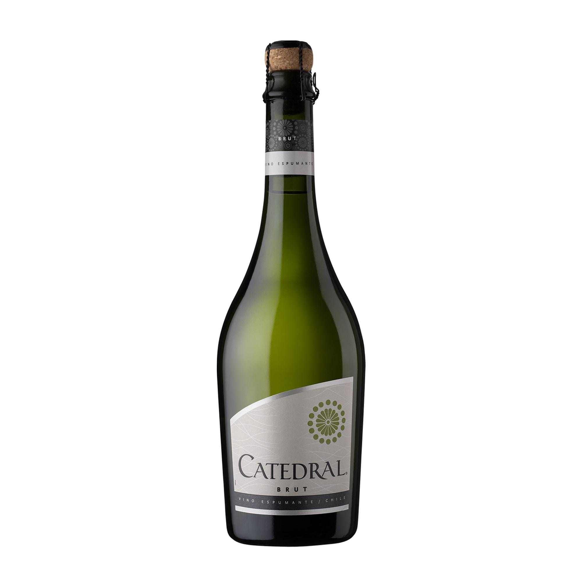 Vino Botella Espumante Brut 750 ml Catedral