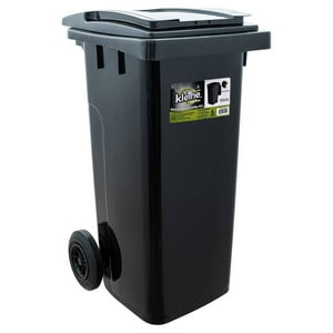 Kleine Wolke - Basurero Papelero Contenedor Industrial 120 Litros Con Tapa