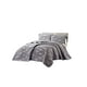 thumbnail image 2 of Cubrecama Quilt Con Diseño Geometrico Relieve Plaza Y Media Gris, 2 of 3