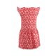 thumbnail image 2 of Vestido  Rojo Floreado T4, 2 of 4