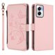 thumbnail image 2 of Funda Cartera Mariposa para [Motorola Moto G Power 2024 5G] con Soporte y Cremallera Rosa, 2 of 6