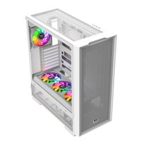 Carcasa De Ordenador Thermaltake S380 Tg Argb Mid Tower Snow