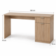 thumbnail image 4 of Escritorio Harmony 120cm Madera, 4 of 6