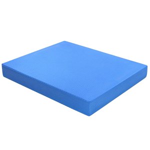 Magideal - Almohadilla De Espuma Entrenador Estabilidad Antideslizante Suave Esterilla De Yoga De Rehabilitación Almohadilla De De Ejercicio , S Azul