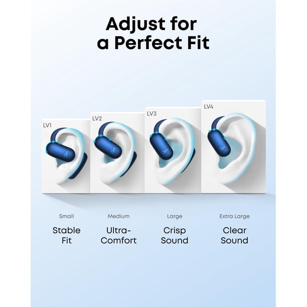 Auriculares abiertos Soundcore AeroFit 2 de Anker Bluetooth 5.4