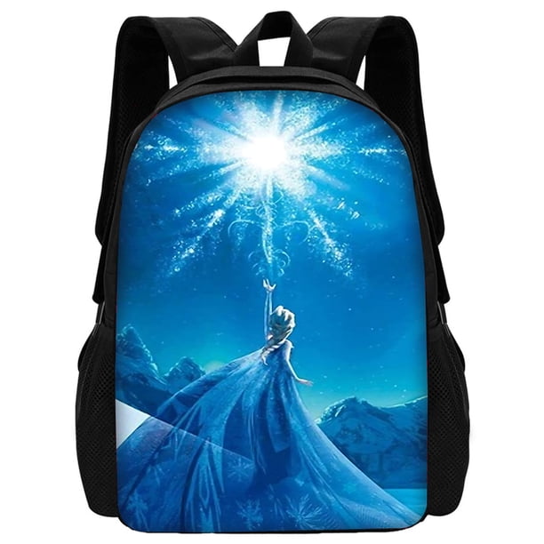 3 pcs set Frozen Princess Elsa Child School Backpack with Lunch Bags ,Pencil Bags ,Cartoon School Bags for Boys Girls Best Gift