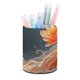 thumbnail image 1 of Cobaya-theme Cylinder Pen Holder Pencil Organizer with Flannel Lining PVC Leather Material Cardboard Base for study work 10*8CM, 1 of 6
