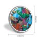 thumbnail image 2 of El show de Gumby-Theme Round Button Badge: Premium Metal Construction, Ideal for High-End Events 2.8 cm, 2 of 6