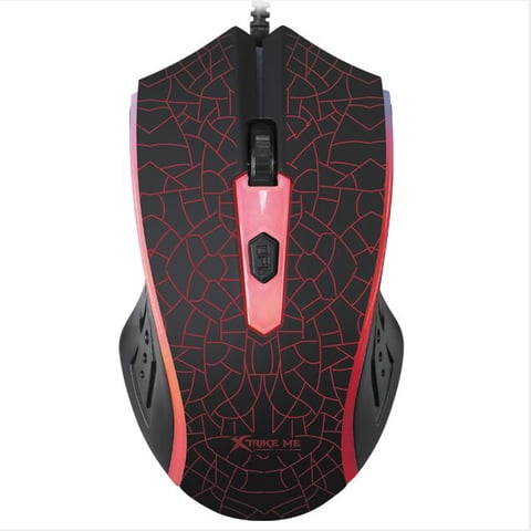 Mouse Gaming Xtrike Me 1200 Dpi Negro 4 Botones