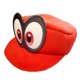 thumbnail image 2 of Gorro de peluche Super Mario Odyssey Boo Red Cappy para niños, 2 of 6