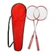 thumbnail image 3 of Raquetas De Bádminton 2 Piezas 665 Mm Equipo De Bádminton Para Ejercicio De Césped En La Playa Rojo, 3 of 3