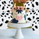 thumbnail image 4 of Globos con forma de vaca BELMAKS, divertido estampado de vacas, para fiestas de vaqueros, 25 unidade, 4 of 8
