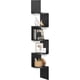 thumbnail image 4 of Mueble Estante Esquinero ZigZag Negro Svanvik, 4 of 8